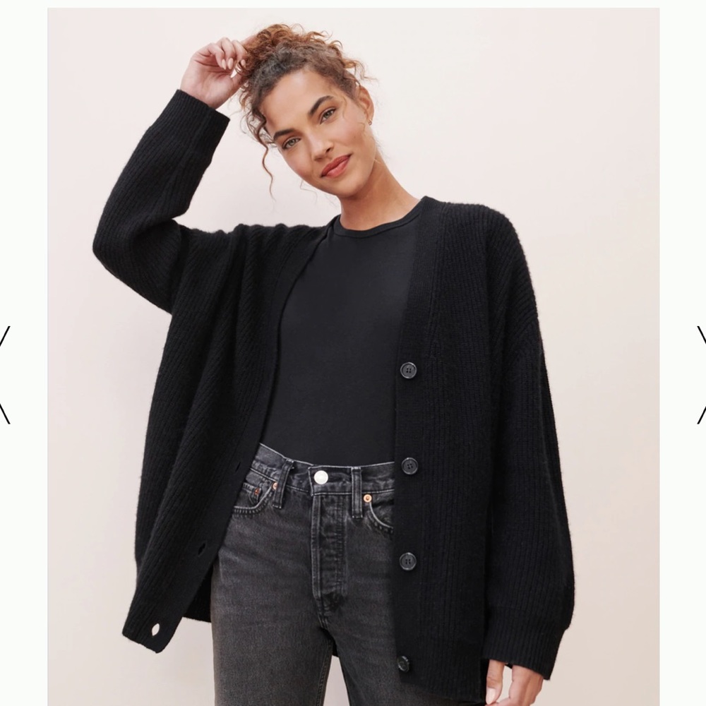 NEW Jenni Kayne Cotton Cocoon Cardigan